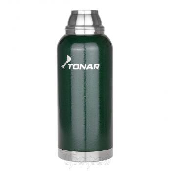 2 269 р. Термос ТОНАР 1000ML с ситечком зеленый (2 крышки-кружки)  hs.tm-057-g  с доставкой в г. Пермь. Увеличить фотографию 2