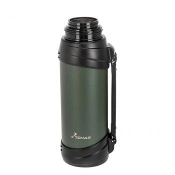 2 119 р. Термос ТОНАР 2000ML хаки (дополн.пласт.чашка, ручка)  t-kd-938-2  с доставкой в г. Пермь. Увеличить фотографию 5