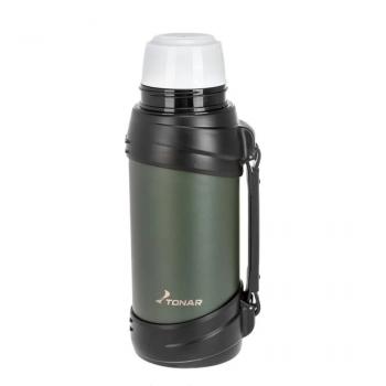 2 119 р. Термос ТОНАР 2000ML хаки (дополн.пласт.чашка, ручка)  t-kd-938-2  с доставкой в г. Пермь. Увеличить фотографию 3