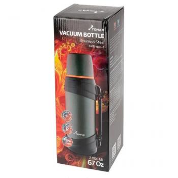 2 119 р. Термос ТОНАР 2000ML хаки (дополн.пласт.чашка, ручка)  t-kd-938-2  с доставкой в г. Пермь. Увеличить фотографию 11