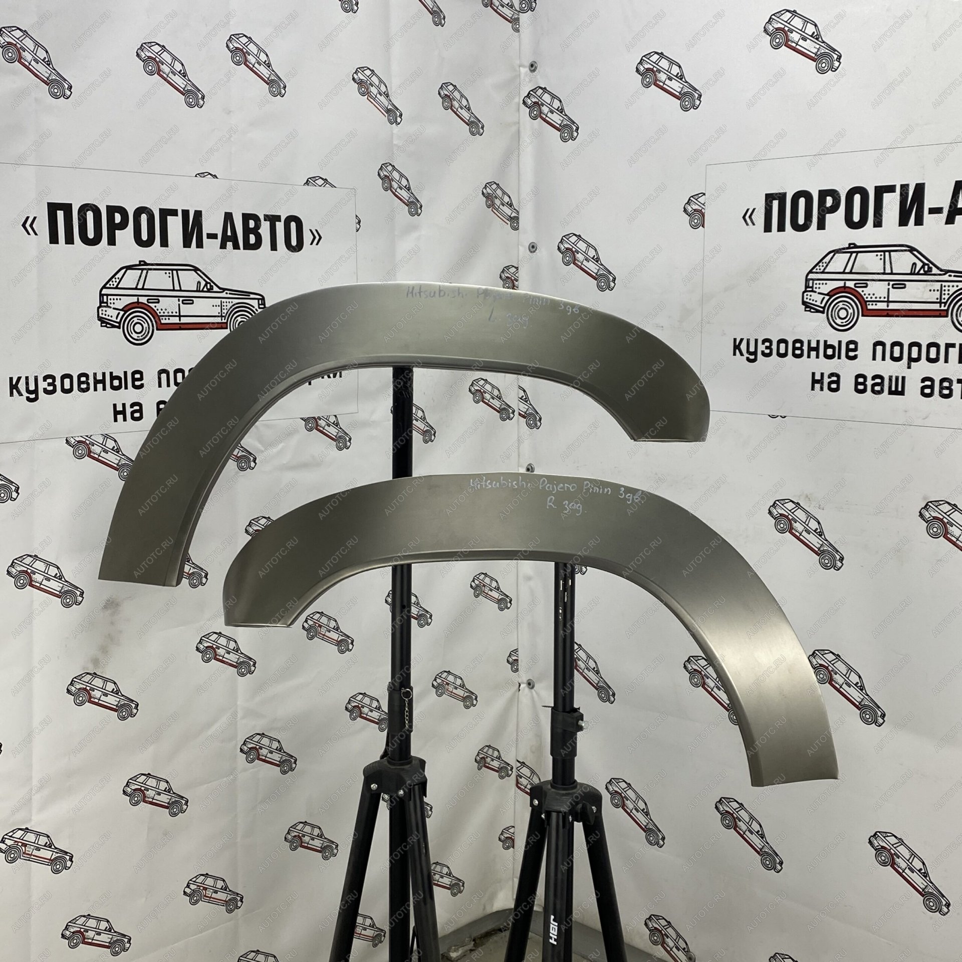 4 299 р. Ремонтные арки заднего крыла (Комплект) Пороги-Авто   Mitsubishi Pajero Pinin  1 (1999-2005) 3 дв. (Холоднокатаная сталь 0,8 мм)  с доставкой в г. Пермь