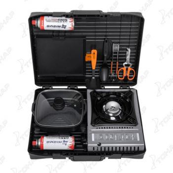 8 499 р. Плита газовая портативная в кейсе NISUS  n-mega kit  с доставкой в г. Пермь. Увеличить фотографию 1