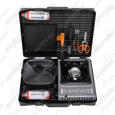 8 499 р. Плита газовая портативная в кейсе NISUS  n-mega kit  с доставкой в г. Пермь