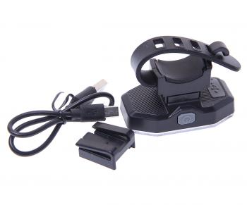 589 р. Фонарь велосипедный 5 режимов USB Waterproof VXM VXM by-589  с доставкой в г. Пермь. Увеличить фотографию 2