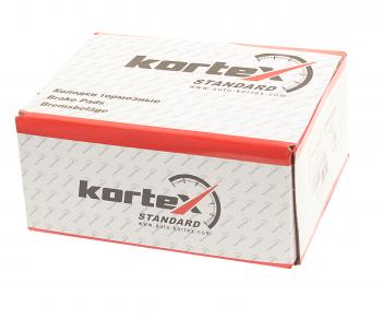 1 849 р. Колодки тормозные передние (4шт.) KORTEX Opel Astra H универсал (2004-2007)  с доставкой в г. Пермь. Увеличить фотографию 2