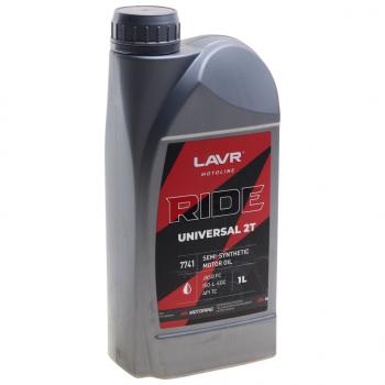 649 р. Масло моторное для 2-х тактных двигателей RIDE UNIVERSAL FC псинт.1л MOTO LAVR LAVR ln7741  с доставкой в г. Пермь. Увеличить фотографию 1