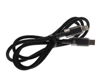 499 р. Кабель iPhone (5-)-USB Type C 1м черный XO XO nb-q282a black  с доставкой в г. Пермь. Увеличить фотографию 2