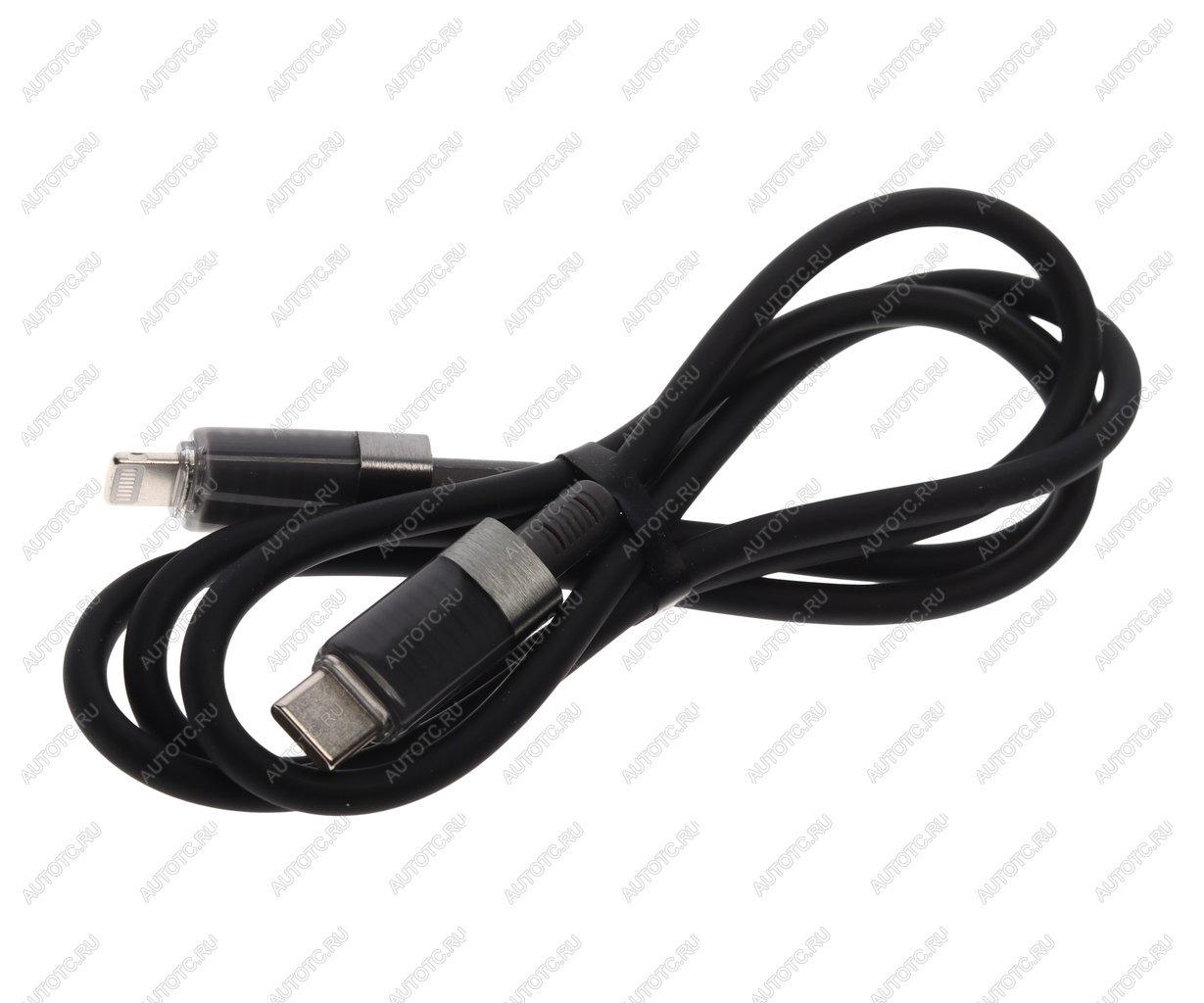 499 р. Кабель iPhone (5-)-USB Type C 1м черный XO XO nb-q282a black  с доставкой в г. Пермь