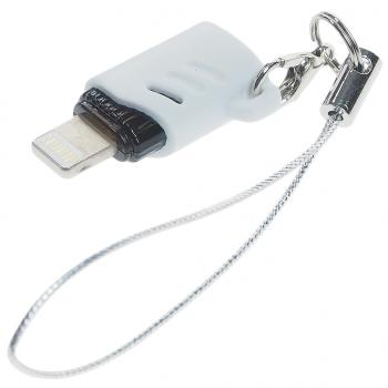 222 р. Переходник iPhone (5-)-USB Type C XO XO nb256e white  с доставкой в г. Пермь. Увеличить фотографию 1