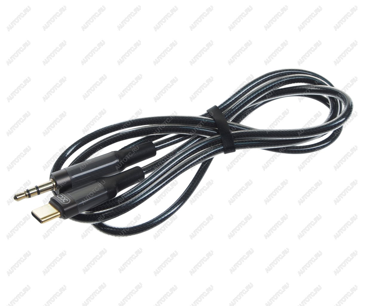 469 р. Переходник USB Type C на jack 3.5 черный XO XO nb-r279b black  с доставкой в г. Пермь