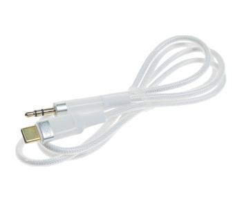 469 р. Переходник USB Type C на jack 3.5 белый XO XO nb-r279b white  с доставкой в г. Пермь. Увеличить фотографию 1