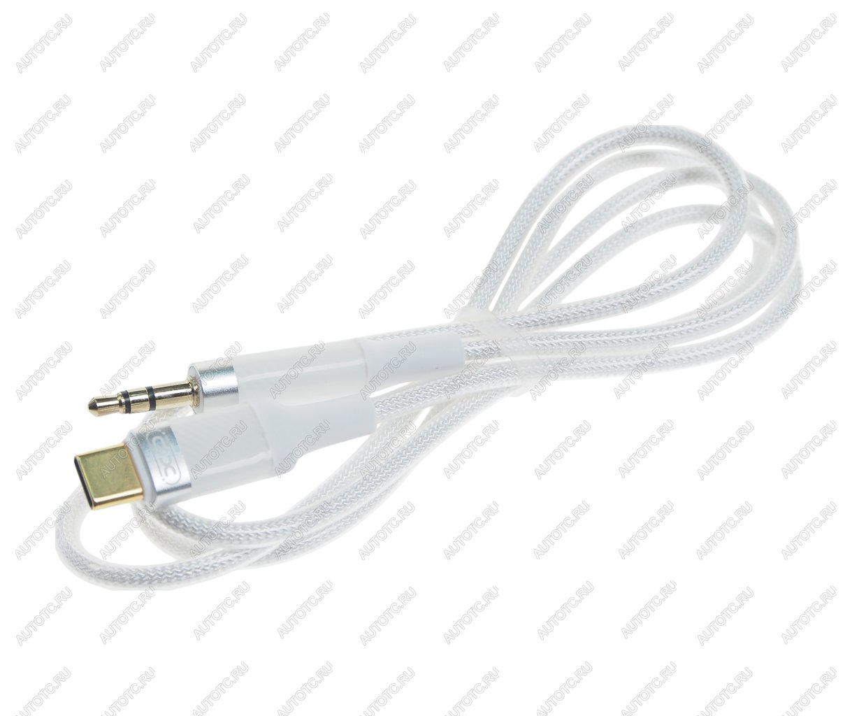 469 р. Переходник USB Type C на jack 3.5 белый XO XO nb-r279b white  с доставкой в г. Пермь