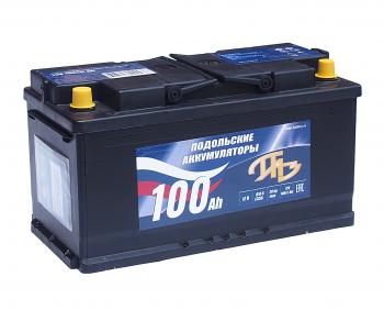 Аккумулятор ПОДОЛЬСК 100Ач ПОДОЛЬСК 6ст100(1)