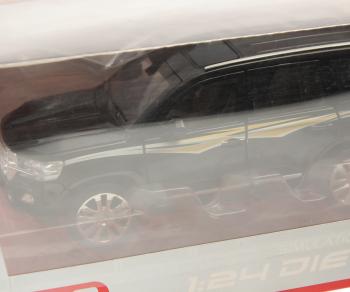 3 499 р. Модель автомобиля TOYOTA Land Cruiser металлическая (свет,звук) (1:24) NO NAME m923w-1  с доставкой в г. Пермь. Увеличить фотографию 2