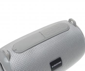 829 р. Колонка беспроводная bluetooth BOROFONE BOROFONE br4 grey  с доставкой в г. Пермь. Увеличить фотографию 4