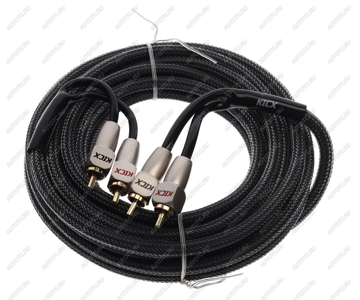 2 889 р. Кабель RCA 2х2 5м KICX KICX scv25  с доставкой в г. Пермь