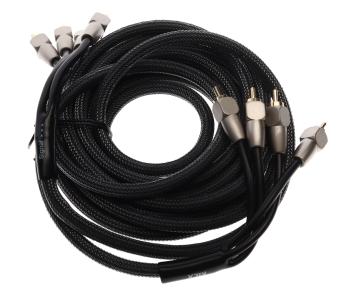 4 369 р. Кабель RCA 4х4 5м KICX KICX scv45  с доставкой в г. Пермь. Увеличить фотографию 2