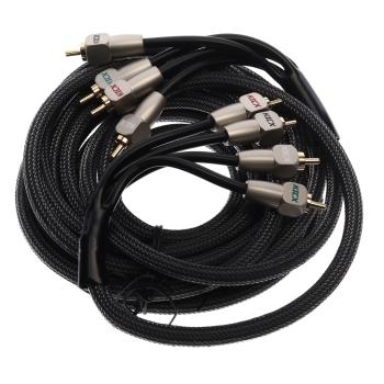 4 369 р. Кабель RCA 4х4 5м KICX KICX scv45  с доставкой в г. Пермь. Увеличить фотографию 1