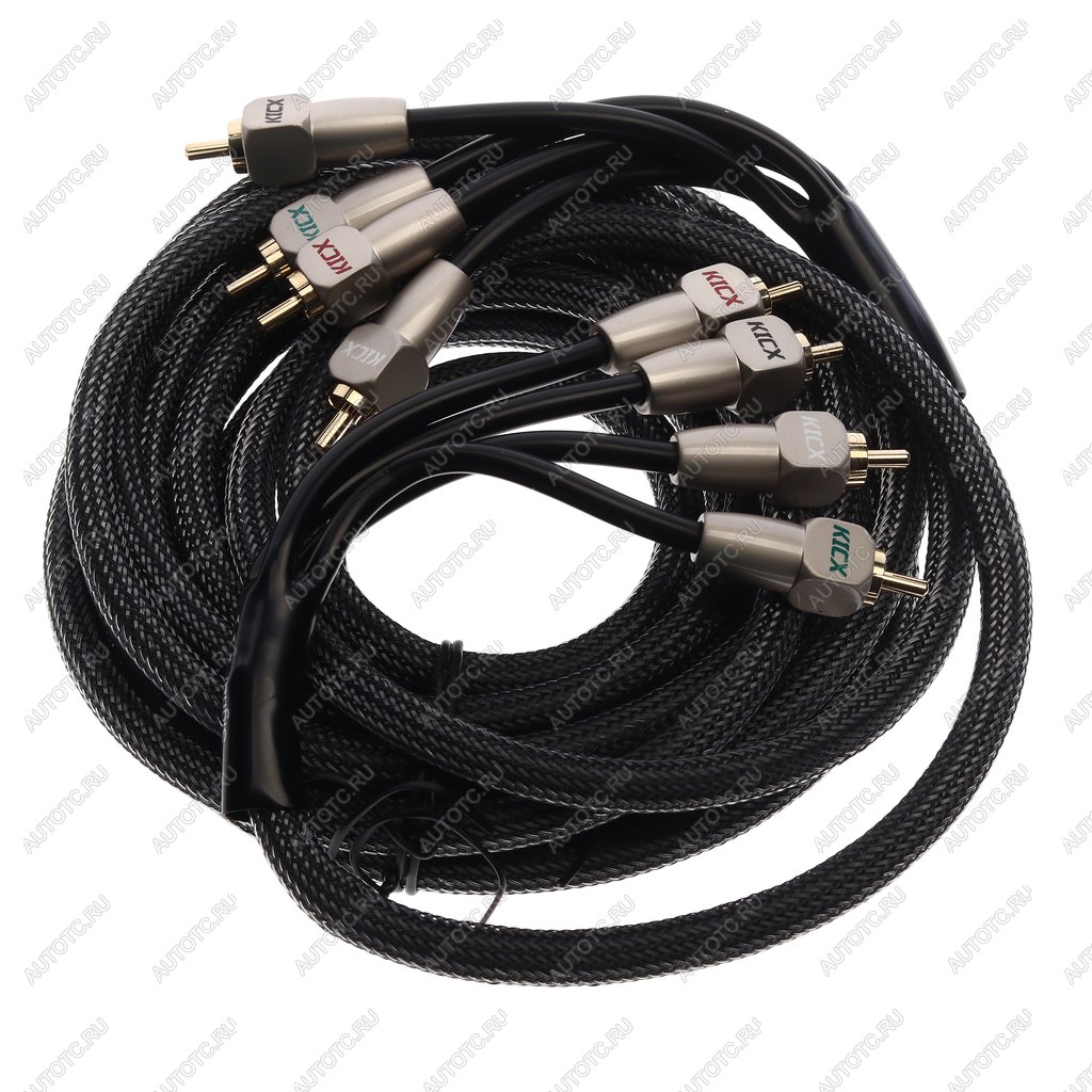 4 369 р. Кабель RCA 4х4 5м KICX KICX scv45  с доставкой в г. Пермь