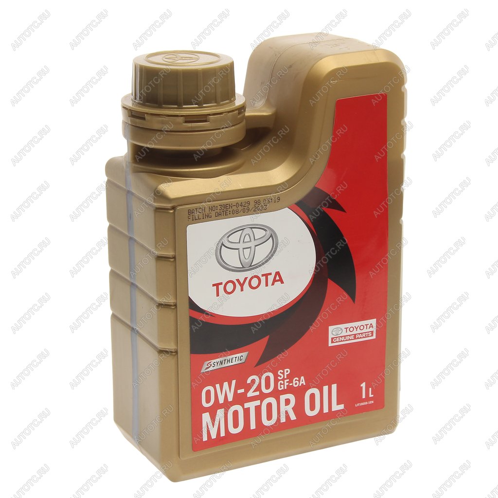 1 199 р. Масло моторное TOYOTA MOTOR OIL SP синт.1л SAE0W20 OE TOYOTA 08880-84356  с доставкой в г. Пермь