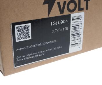 12 349 р. Стартер NISSAN Sentra STARTVOLT STARTVOLT lst 0904  с доставкой в г. Пермь. Увеличить фотографию 5
