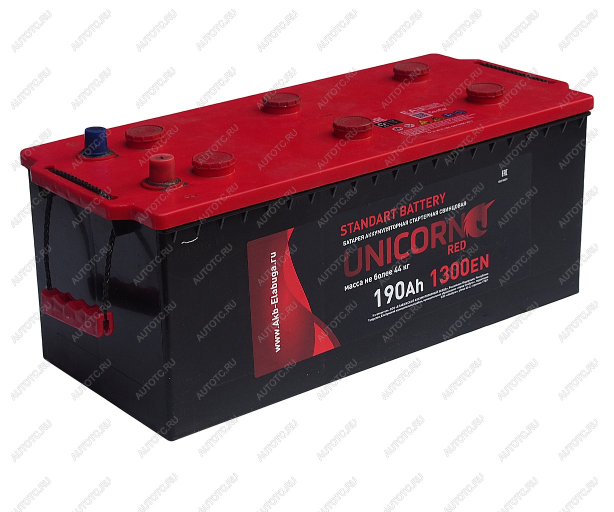 20 699 р. Аккумулятор UNICORN Red 190Ач UNICORN 6ст190(4)  с доставкой в г. Пермь