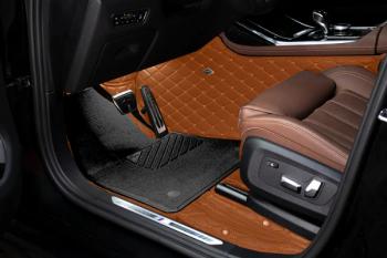 8 599 р. Ковры (кожа+текстиль) Автопилот Mercedes-Benz E-Class W213 седан дорестайлинг (2016-2020) (бежевый)  с доставкой в г. Пермь. Увеличить фотографию 2