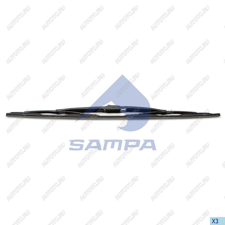 429 р. Щетка стеклоочистителя IVECO MAN MERCEDES VOLVO 650мм каркасная SAMPA SAMPA 202.142  с доставкой в г. Пермь