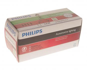 2 179 р. Лампа 12V H11 70W PGJ19-2 Master Life PHILIPS PHILIPS 24362mlc1  с доставкой в г. Пермь. Увеличить фотографию 3