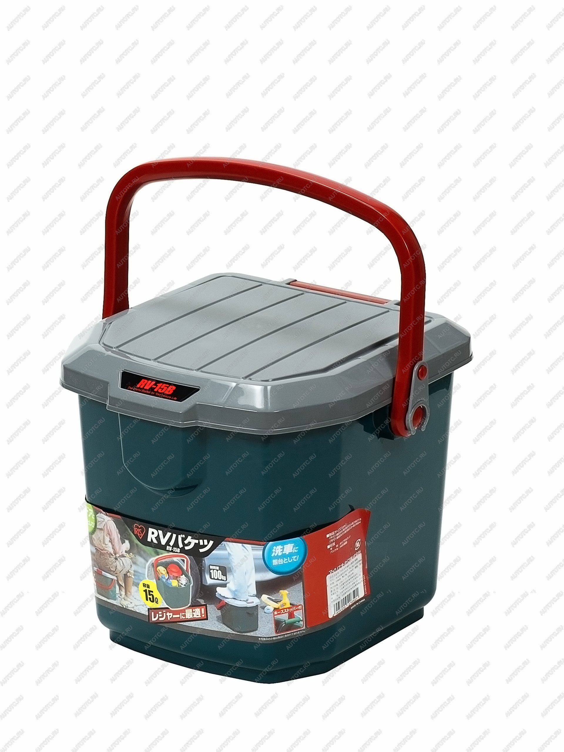 1 569 р. Ящик экспедиционный IRIS RV BOX Bucket 15B, 15 литров 34x32x28 см. (уценка)  bucket 15b_u  с доставкой в г. Пермь