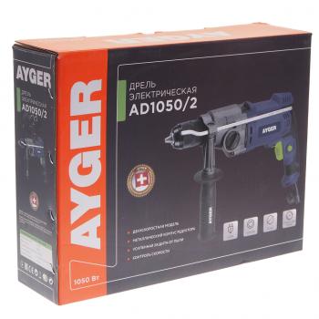 5 499 р. Дрель ударная 1050Вт AYGER AYGER ad10502  с доставкой в г. Пермь. Увеличить фотографию 8