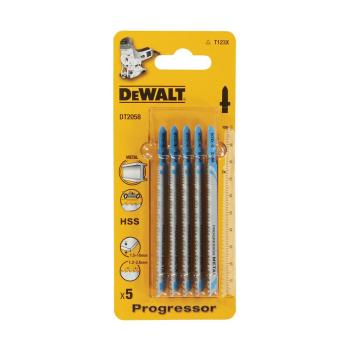 1 479 р. Пилка для лобзика набор 5шт. металл 74мм DEWALT DEWALT dt2058-qz  с доставкой в г. Пермь. Увеличить фотографию 1