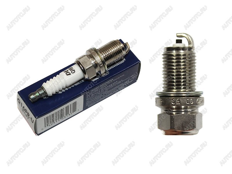 329 р. Свеча зажигания RENAULT CLIO/MEGANE/SKODA FELICIA 1.2/1/3/1.4/1.6 90- DENSO Q16PRU, q16pru DENSO Q16PRU  с доставкой в г. Пермь