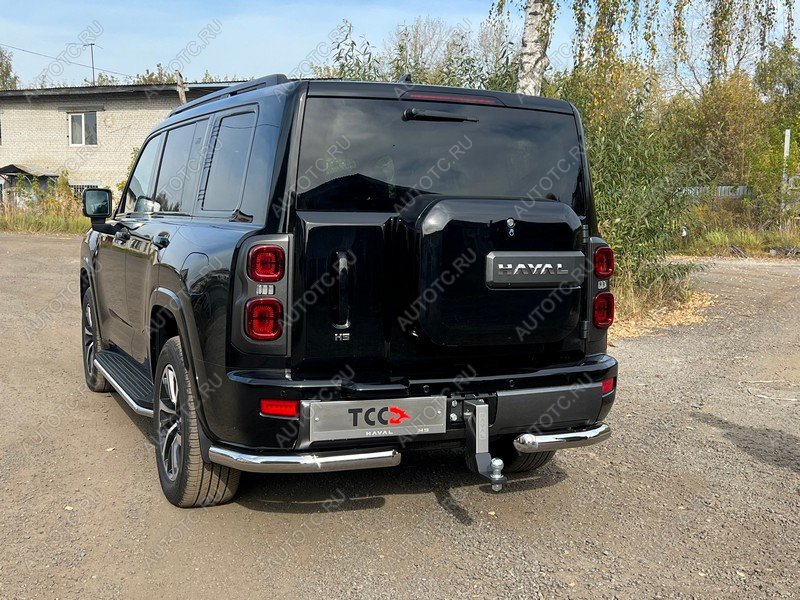 14 949 р. Фаркоп (тягово-сцепное устройство) ТСС Тюнинг  Haval H9 (2024-2025) (шар E, надпись Haval)  с доставкой в г. Пермь
