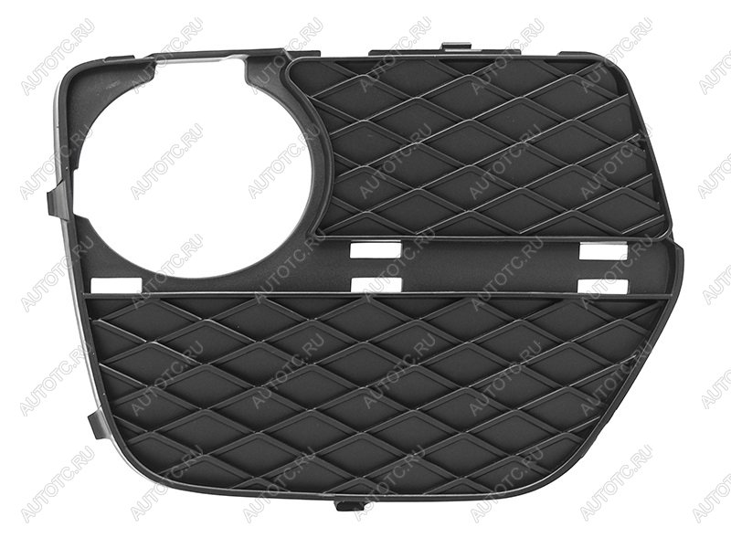 729 р. Правая вставка переднего бампера (с отверстием под ПТФ) SAT BMW X6 E71 рестайлинг (2012-2014)  с доставкой в г. Пермь