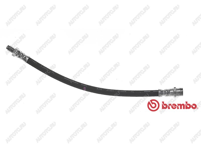 799 р. Шланг тормозной задний MERCEDES C-CLASS W202 93-00W203 00-06 LH=RH BREMBO T50026  с доставкой в г. Пермь