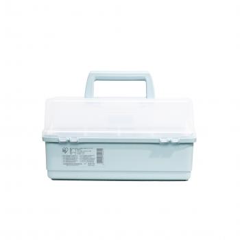 1 119 р. Ящик для инструмента IRIS KIT BOX 27 серо-голубой  297792  с доставкой в г. Пермь. Увеличить фотографию 3
