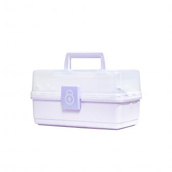 1 119 р. Ящик для инструмента IRIS KIT BOX 27 серо-фиолетовый  297794  с доставкой в г. Пермь. Увеличить фотографию 1