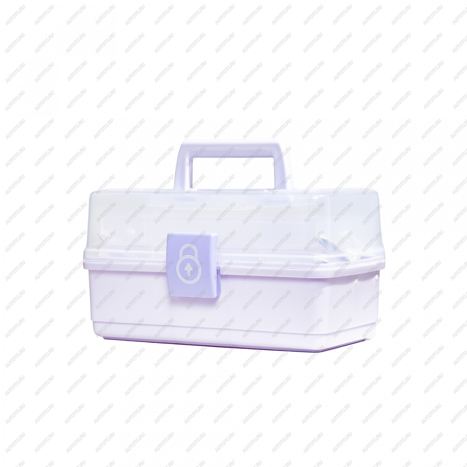 1 119 р. Ящик для инструмента IRIS KIT BOX 27 серо-фиолетовый  297794  с доставкой в г. Пермь