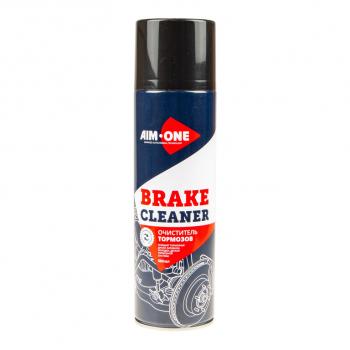 261 р. Очиститель тормозов 500мл аэрозоль Brake Cleaner без запаха AIM-ONE AIM-ONE bcn-500  с доставкой в г. Пермь. Увеличить фотографию 1