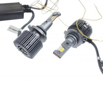 8 799 р. Лампа светодиодная 12V HB3 P20d бокс (2шт.) MTF MTF smb3k5  с доставкой в г. Пермь. Увеличить фотографию 2