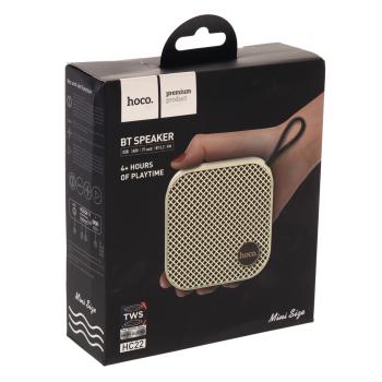 1 159 р. Колонка беспроводная bluetooth HOCO HOCO hc22 белый  с доставкой в г. Пермь. Увеличить фотографию 4