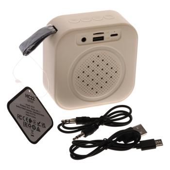 1 159 р. Колонка беспроводная bluetooth HOCO HOCO hc22 белый  с доставкой в г. Пермь. Увеличить фотографию 2