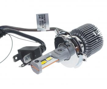 9 549 р. Лампа светодиодная 12V H4 P43t бокс (2шт.) MTF MTF sm04k5  с доставкой в г. Пермь. Увеличить фотографию 3