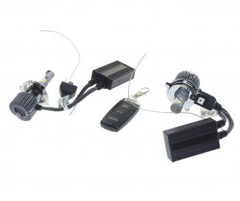 9 549 р. Лампа светодиодная 12V H4 P43t бокс (2шт.) MTF MTF sm04k5  с доставкой в г. Пермь. Увеличить фотографию 2