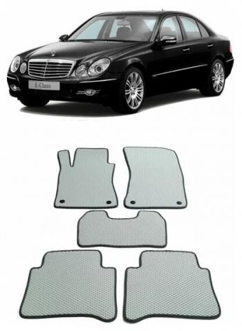 Текстильные коврики в салон (4matic LUX текстиль) SeinTex  Mercedes-Benz E-Class  W211 (2002-2009) дорестайлинг седан, рестайлинг седан