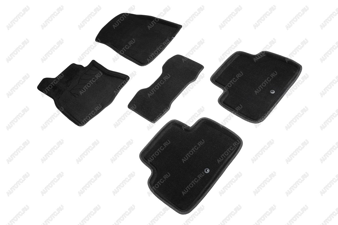 5 699 р. Коврики в салон (3D ВОРС ) Seintex  GENESIS GV70  JK1 (2020-2022) (черный)  с доставкой в г. Пермь