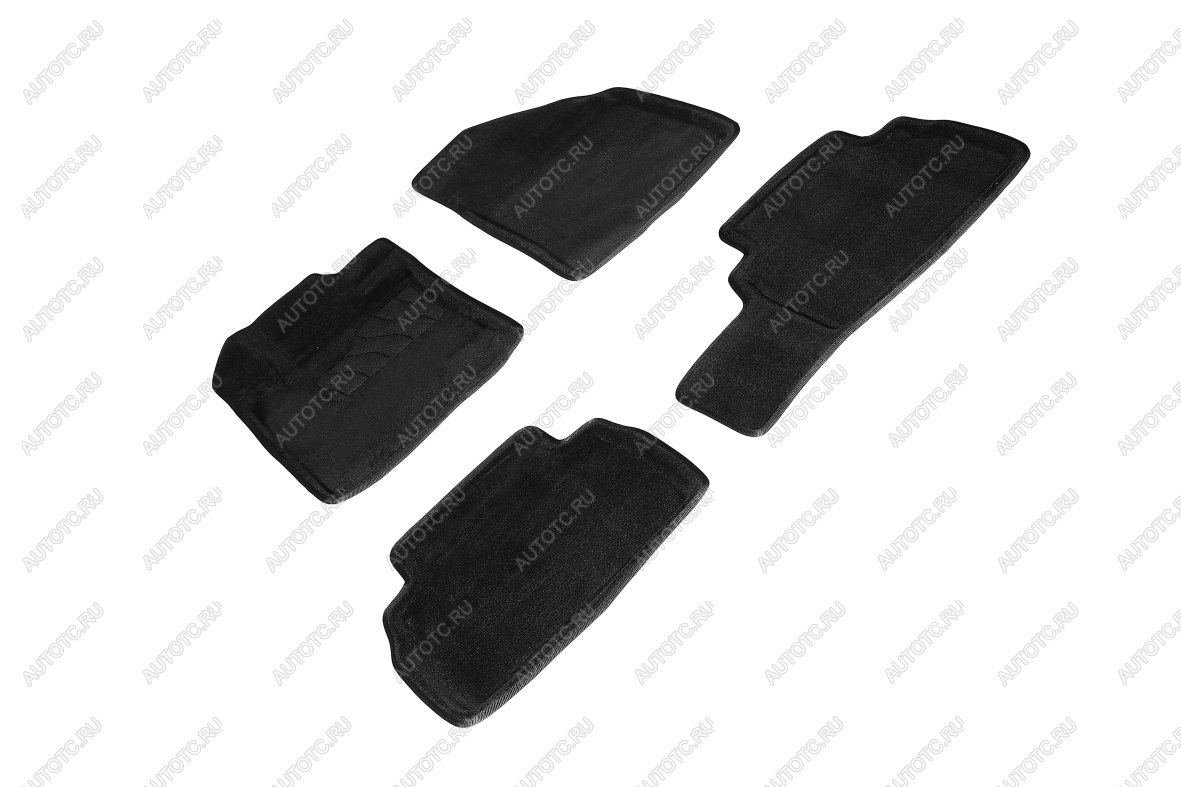 5 449 р. Коврики 3D ВОРС Geely Coolray черн Seintex 97683  с доставкой в г. Пермь