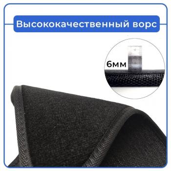 5 699 р. Коврики в салон (3D ВОРС) Seintex JAECOO J8 (2024-2025) (черный)  с доставкой в г. Пермь. Увеличить фотографию 8