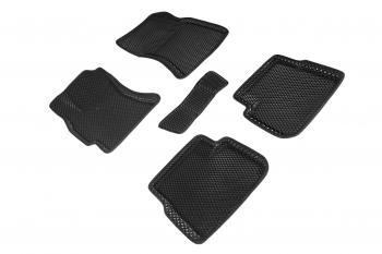Коврики в салон (3D EVA РОМБ) Seintex Subaru Forester  SH (2008-2013) (черный)